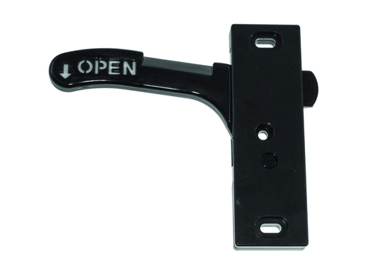 RV DESIGNER E287 RV Designer E287 - RV Screen Door Latch Kit, Left-Hand Amerimax, Black