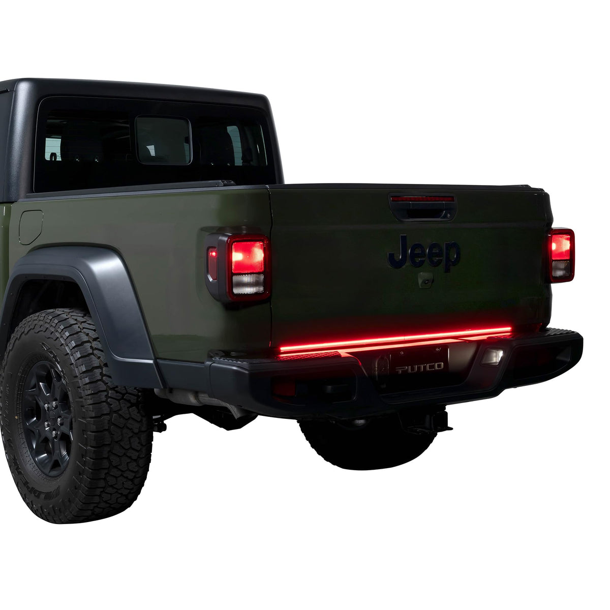 Putco 9202048-04 Putco 48" Blade LED Tailgate Light Bar Red/White LEDs & Plug-N-Play Quick Connect Harness - Fits Chevy Colorado, GMC Canyon 2015-2022 / Toyota Tacoma 2016-2026/ Jeep Gladiator 2020-2027