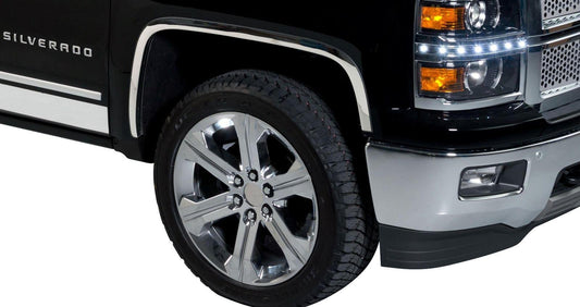 PUTCO 97295 Putco 97295 Stainless Steel Full Fender Trim Kit for Chevrolet Silverado