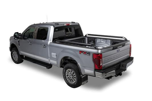 Putco 47802 Putco Black Nylon Boss Locker Side Rails Fits GMC Sierra 3500/Chevy Silverado 3500 2015-2019 8' Bed Dually