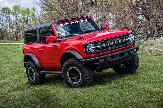 ZONE OFFROAD ZONF1220 ReadyLift Zone Offroad 2 inch Suspension Lift Kit for Ford Bronco, Black