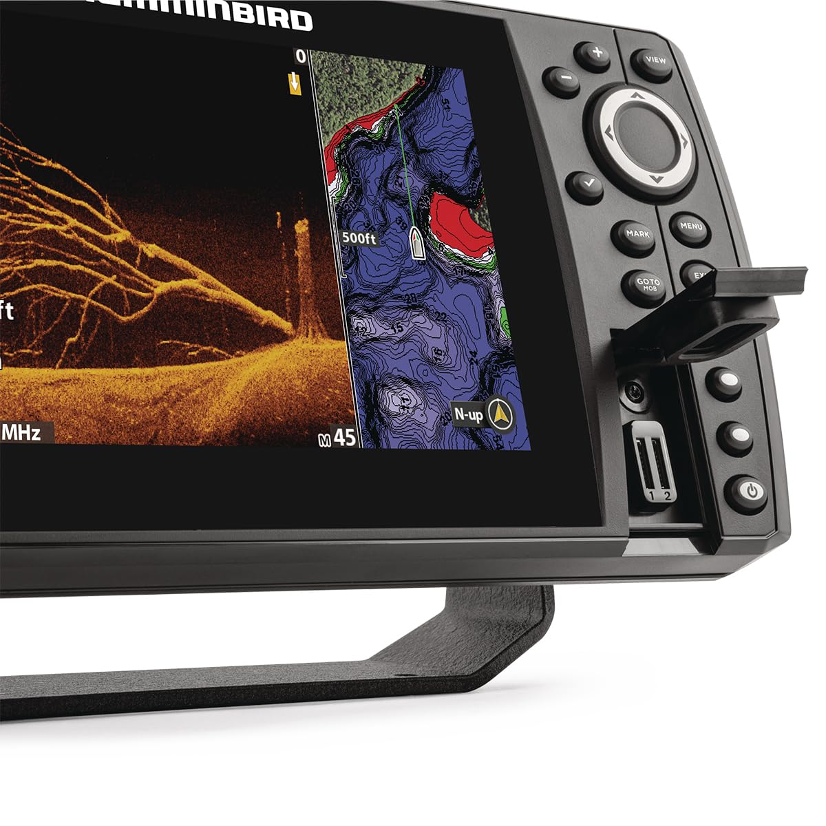 HUMMINBIRD 411640-1CHO Humminbird HELIX 7 G4N GPS Fish Finder with Dual Spectrum CHIRP Sonar & MEGA Down Imaging (Control Head Only)