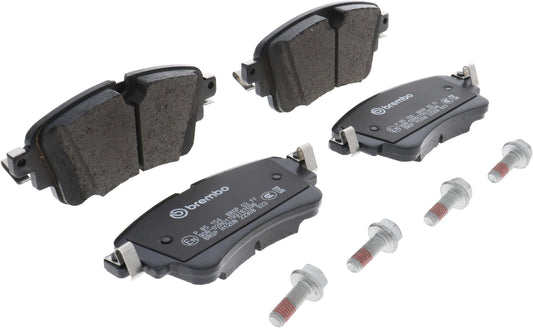 BREMBO P85154 Brembo P85154 Low-Met Alloy Steel Rear Disc Brake Pad Set AUDI OE# 8W0698451P