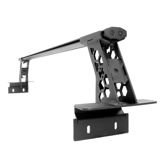 GO RHINO 5935000T Go Rhino XRS Cross Bars - Bed Rail Kit for Mid-Sized Trucks without Tonneau Covers | Mild Steel, Textured Black | 5935000T | Fits 2005 - 2024 Nissan Frontier & Other Mid-Sized Trucks (See description)