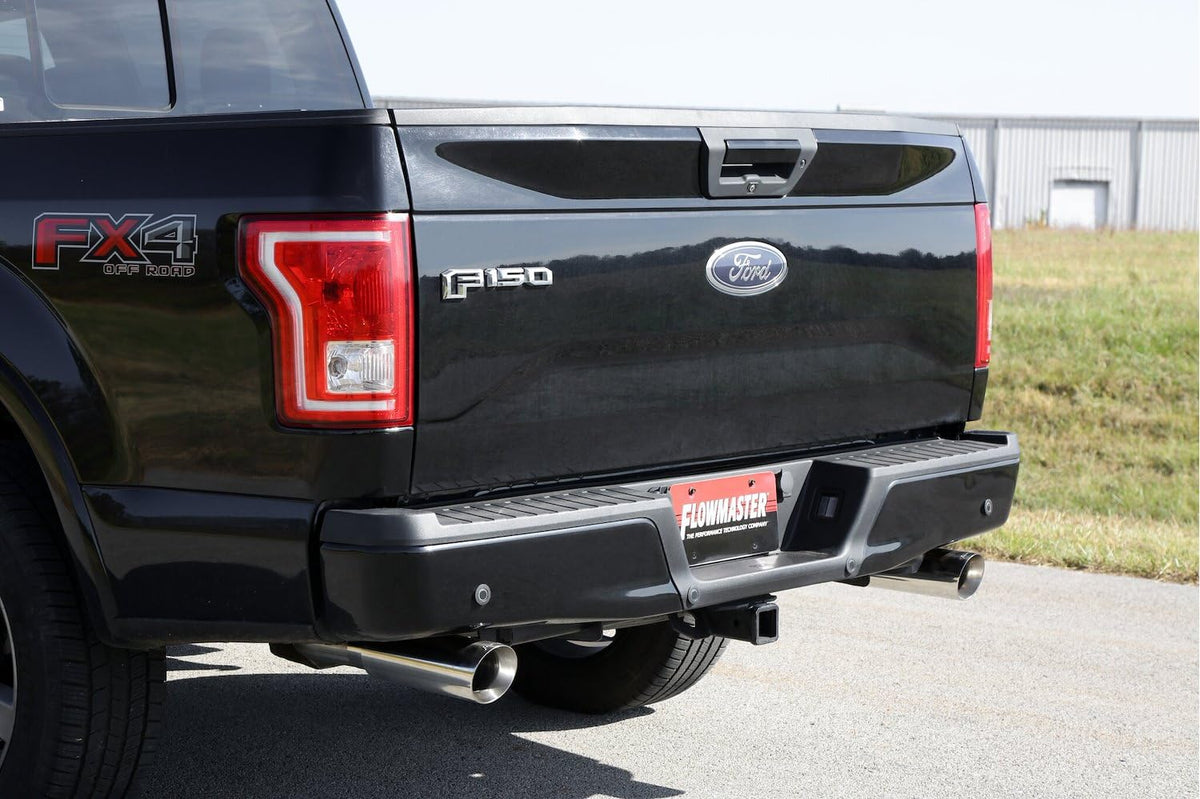 FLOWMASTER 818147 Flowmaster 818147 Force II Cat-Back Exhaust System Stainless Dual Exit Polished Tips