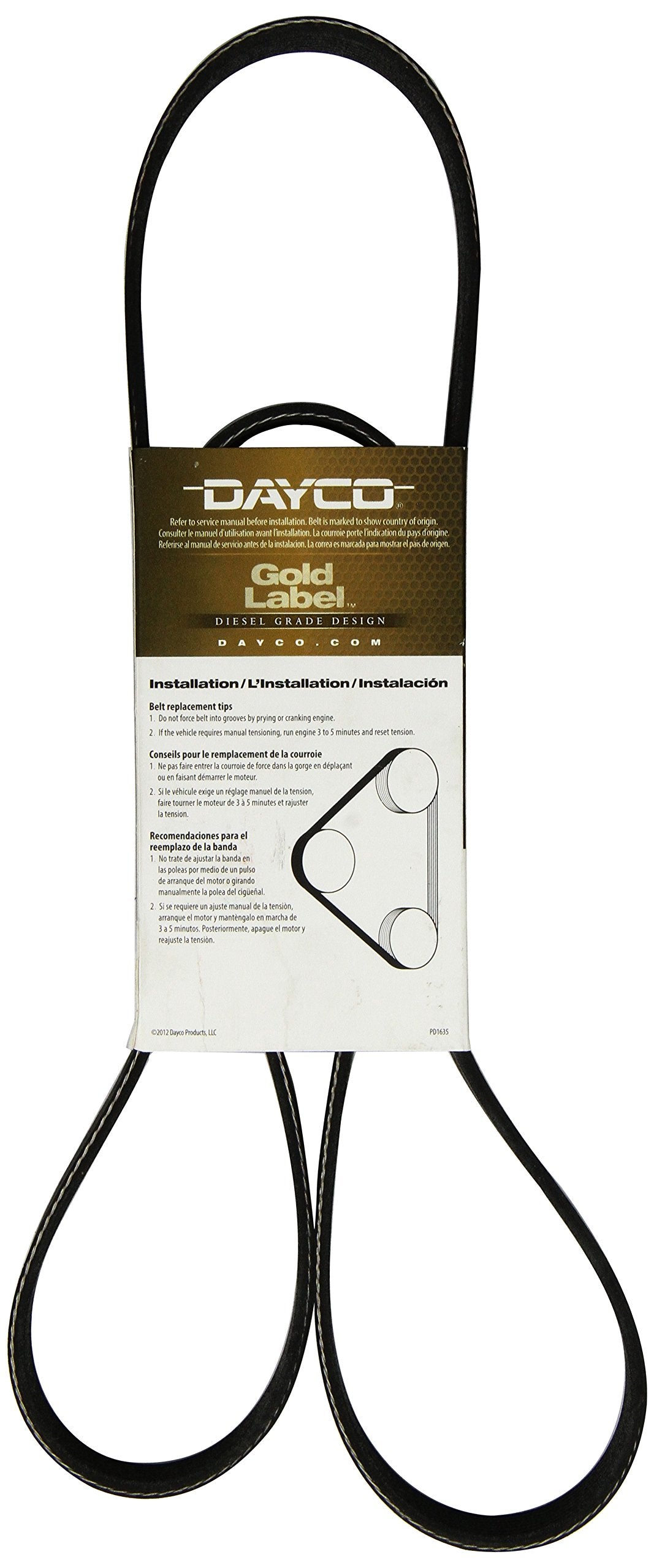 Dayco 5080590 FORD HD/KENWORTH/PTRBLT 10.5/8.3L