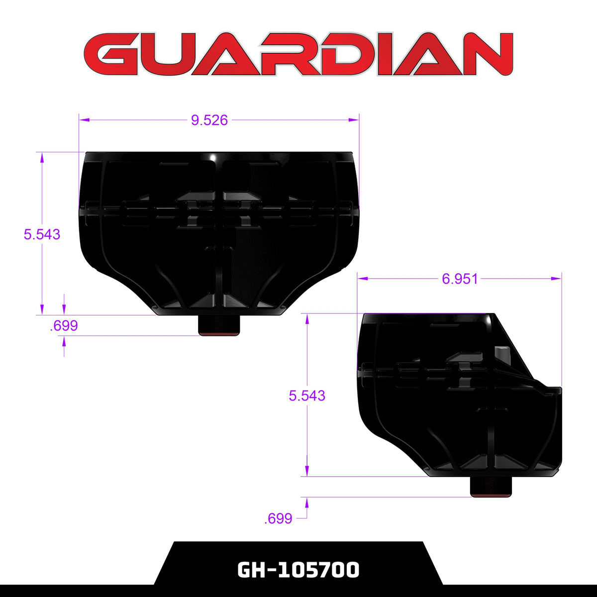 GEN-Y HITCH GH-105700 GEN-Y Hitch Trailer Coupler Lock for Gooseneck Coupler and Pin Boxes, Black