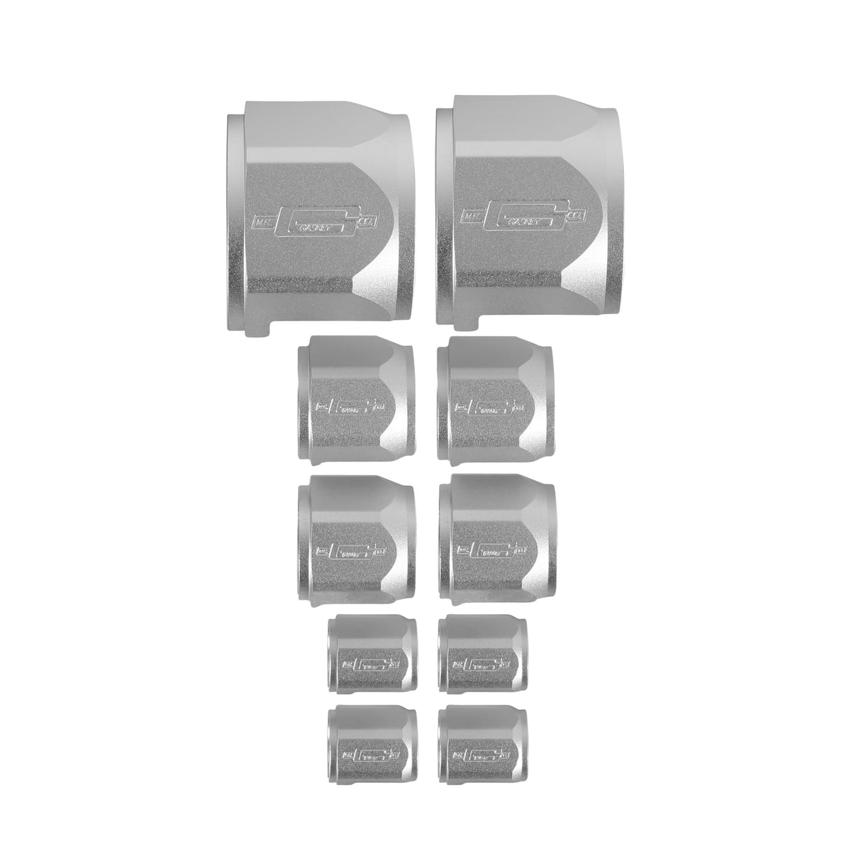MR GASKET 8092 Mr. Gasket 8092 Flex-Braid Hose Sleeving Kit, Silver, 0.250 in.