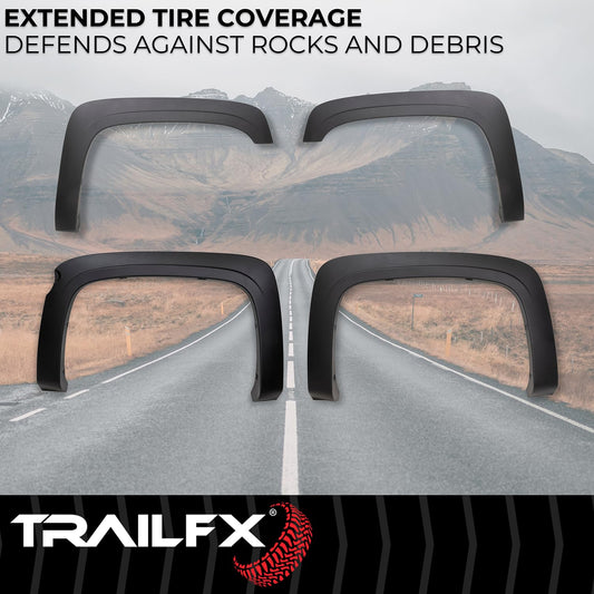 TRAILFX TFC3003OE Trailfx TFC3003OE OE STYLE FLARE SMOOTH SET OF 4