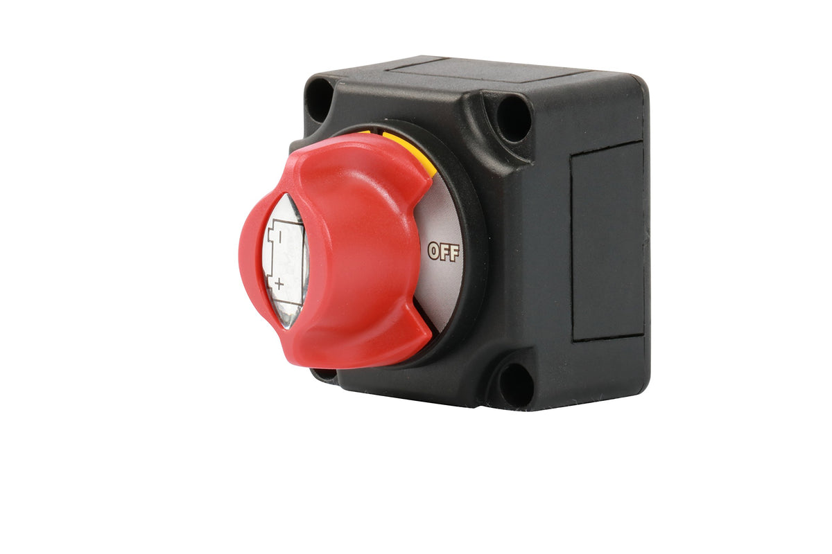 WIRTHCO 20387 WirthCo 20387 Battery Doctor Mini Master Rotary Dial Disconnect Switch with On/Off Knob and Bottom Cover