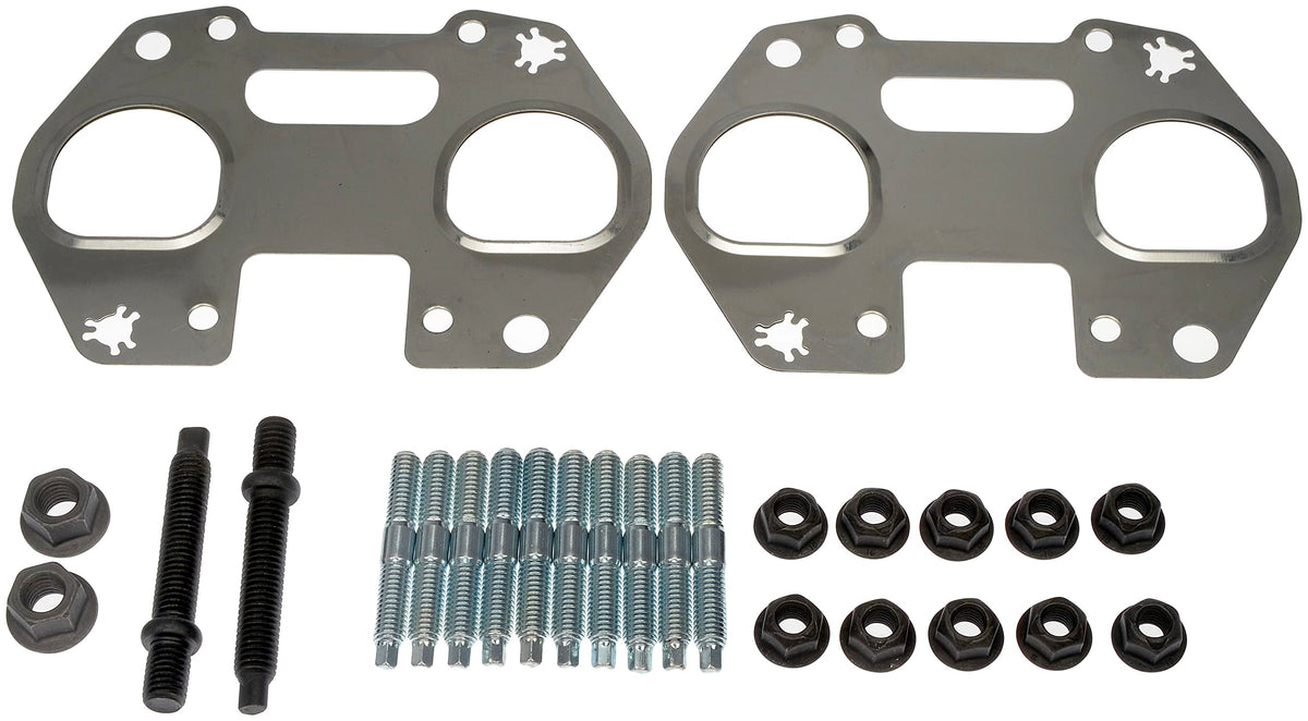 DORMAN 674-694XD Dorman 674-694XD Passenger Side Ceramic Coated Exhaust Manifold Kit Compatible with Select Ford/Lincoln Models