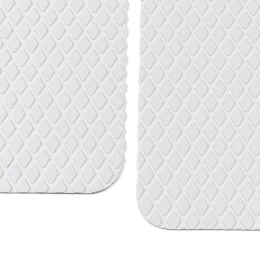 LEWMAR JWTU200023 Lewmar Treadmaster Diamond Step Pad, Size 1, Measures 10-34" W x 5-1/4" D, self-Adhesive Backing, Chemical Resistant Nitrite PVC Construction, 2 Pack, White Sand - 2020212501