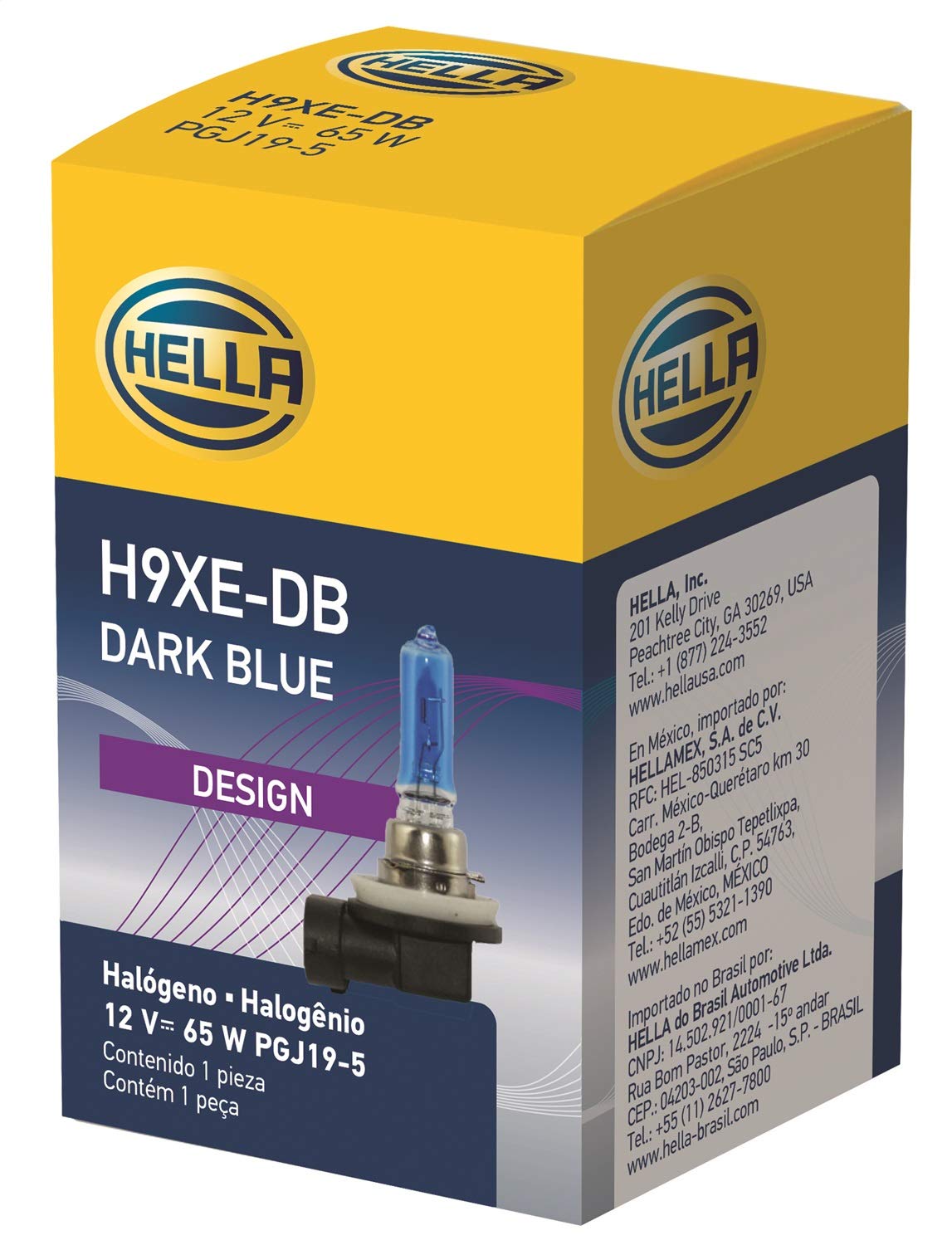 Hella H9TB BULB H9 12V 65W PGJ19-5 T4(2