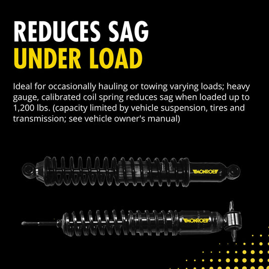 Monroe 58654 DRiV Suspension Shock Absorber and Coil Spring