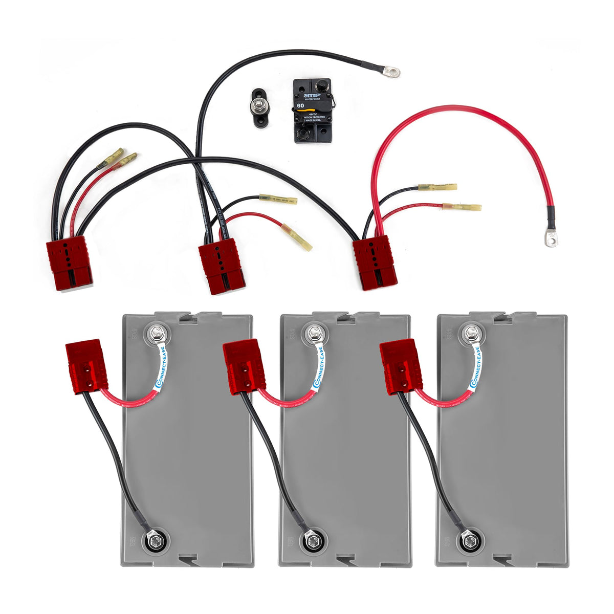 CONNECT EASE RCE36VPRO Connect-Ease RCE36VPROCHK 36 Volt Series Pro Trolling Motor Connection Kit with On-Board Charging