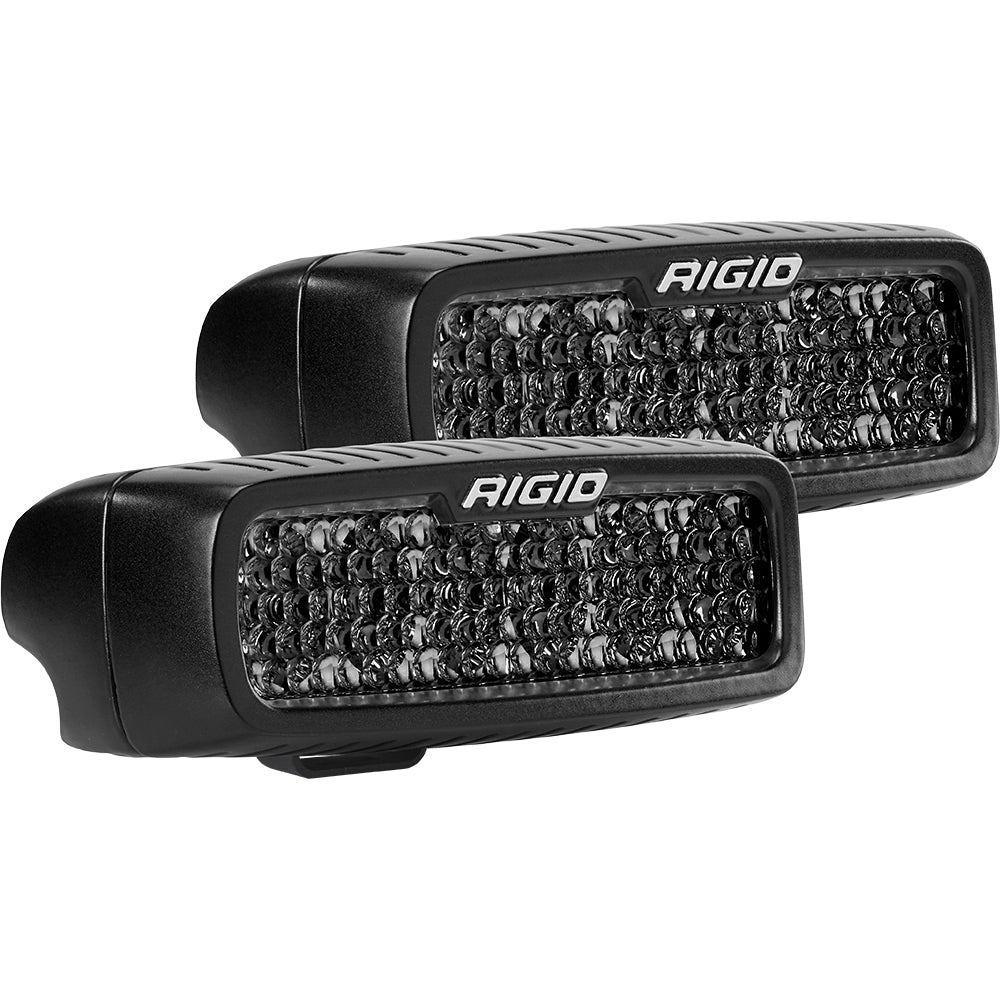 RIGID Industries 905513BLK RIGID Industries SR-Q Series PRO Spot Diffused Midnight Surface Mount - Pair