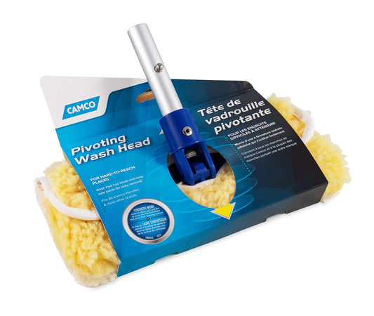 CAMCO 41930 Camco 41930 Wash Head Attachment with Pad