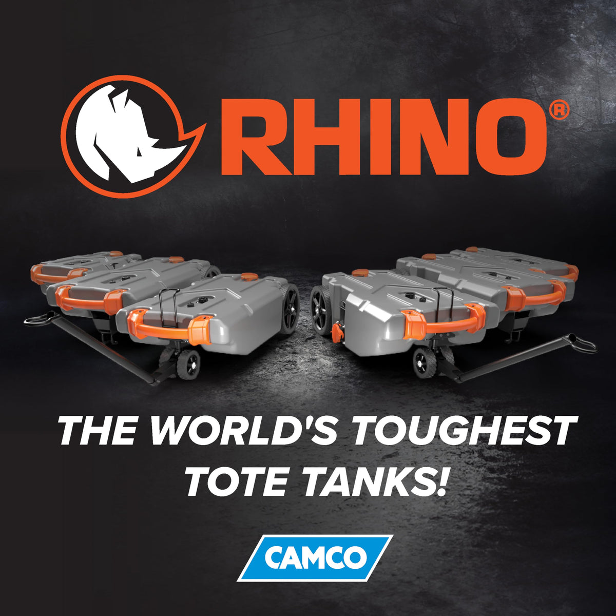 CAMCO 39006 Camco 39006 RHINO PORTABLE HOLDING TANK 36 GAL
