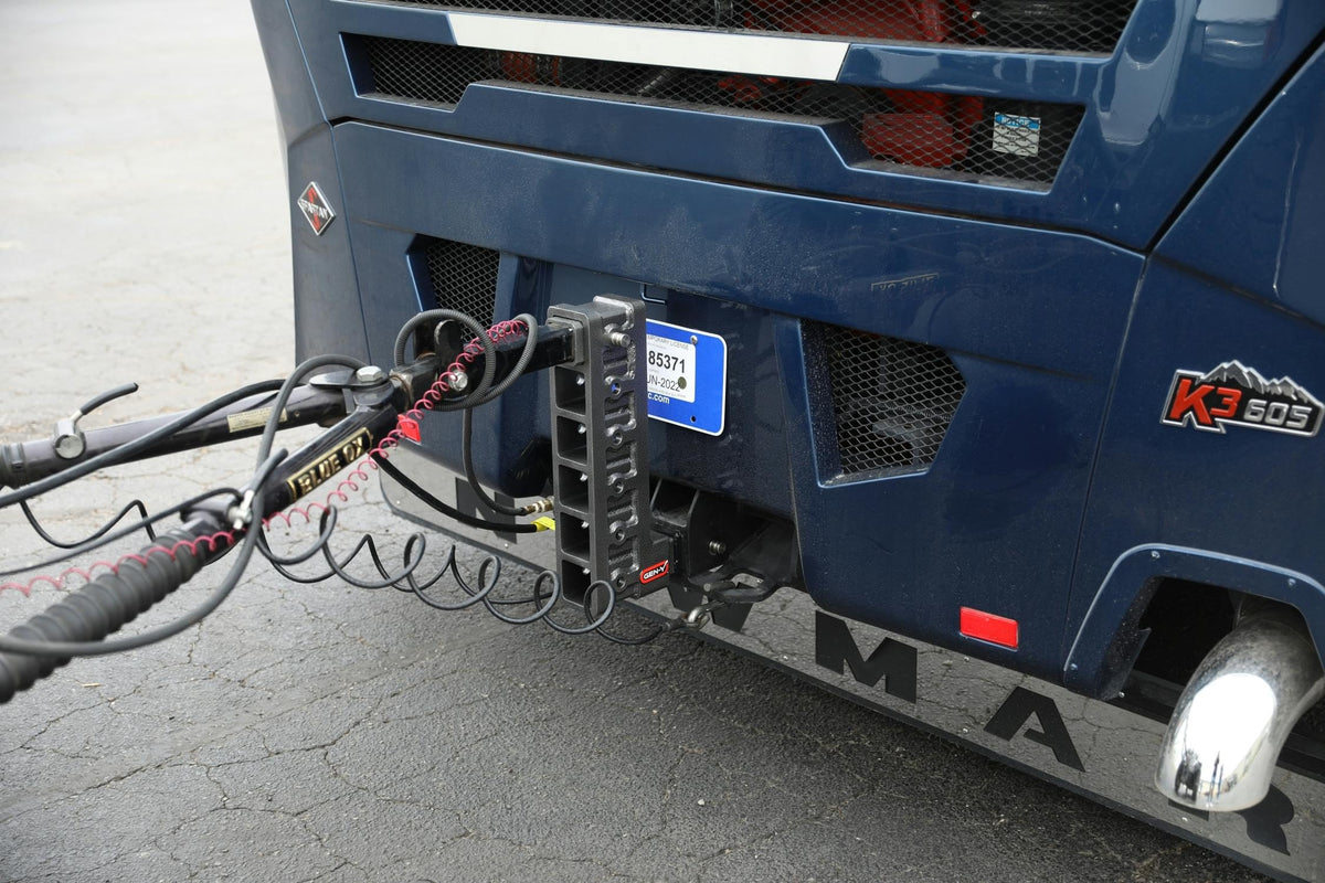 GEN-Y HITCH GH-513 GEN-Y Hitch GH-513 MEGA-Duty 2" Shank 5" Drop 2K TW 16K Hitch and GH-051 Dual-Ball
