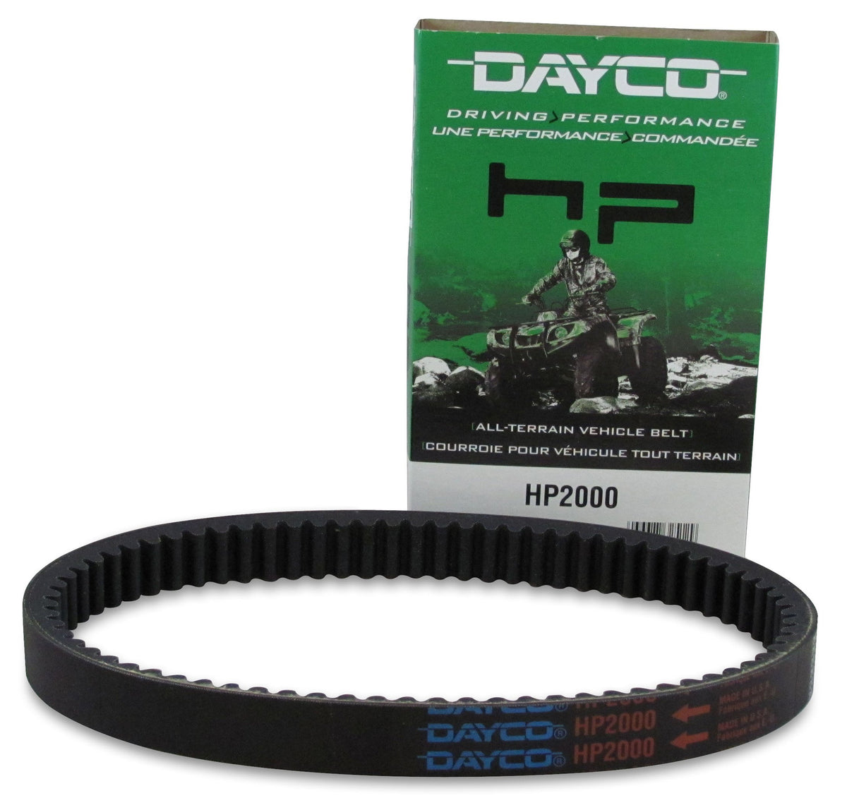 Dayco HP2000 Outdoor Activity Belt,Black