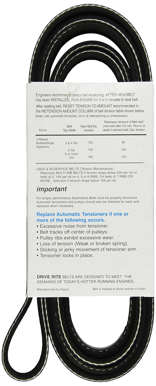 Dayco 5060985DR Serpentine Belt