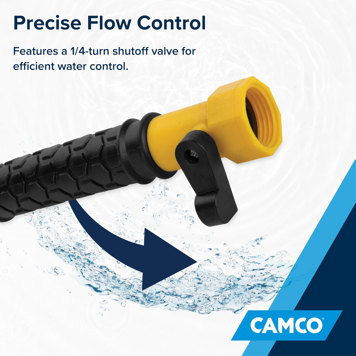 CAMCO 40074 Camco RV Swivel Stik Tank Rinser- w/Powerful Rotary Cleaning & 34-In Reach