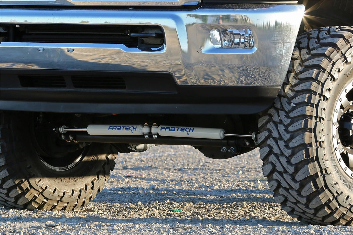 FABTECH FTS23060 Fabtech FTS23060 Steering Stabilizer Kit , Black