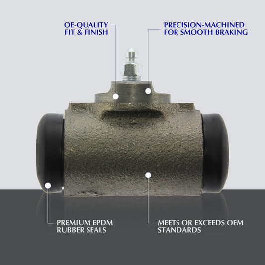 CENTRIC PARTS 134.44000 Centric Premium 134.44000 Automotive Replacement Rear Right Drum Brake Wheel Cylinder Fits Select Chevrolet Prizm, Scion xB, Toyota Camry/Celica/Corolla/Prius/Yaris