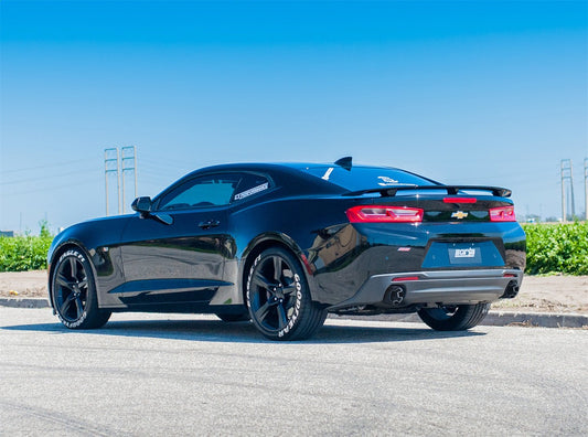 BORLA 140689CF BORLA 140689CF Cat-Back System for 2016-2023 Chevrolet Camaro SS 6.2L V8 AT/MT (EXC. Convertible) With Single Split Rear Exit Exhaust, Non-NPP. Does NOT fit vehicles with Ground Effects Package (GFX)