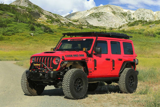 FABTECH K4204 Fabtech - 20-22 JEEP JL 4 Door 4WD Diesel and 392 3in Sport System w/Shk Ext (K4204)