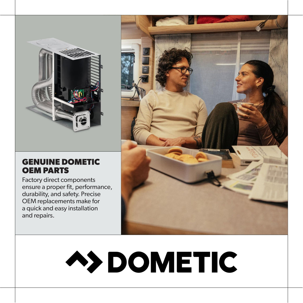 DOMETIC 31501 Genuine Dometic OEM Furnace Control Board Kit 31501 | Dometic and Atwood Furnaces with Direct Spark Ignition (DSI) - 12V with Fan Control