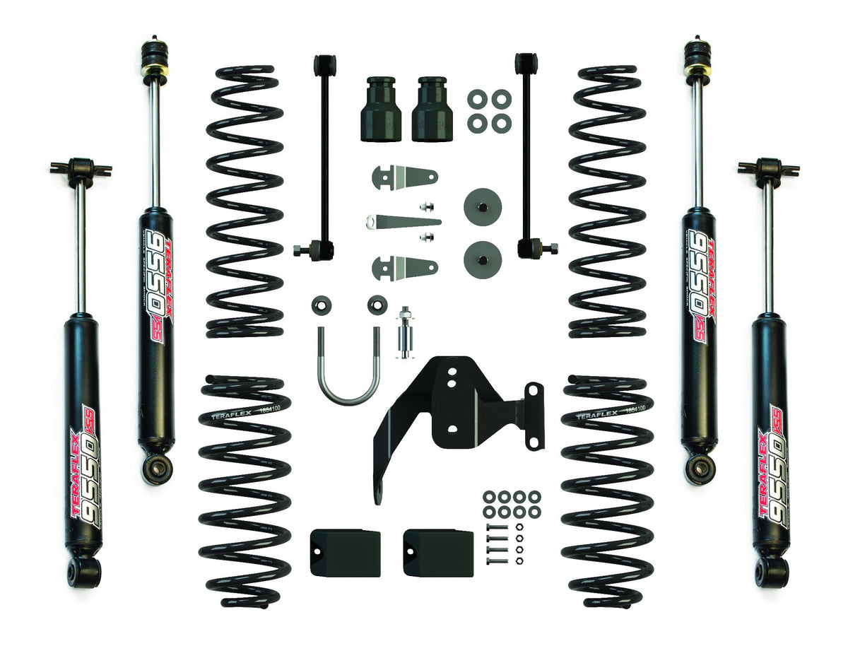 TERAFLEX 1251002 TeraFlex 1251002 JK 2 Door Lift Kit with All (4) 2.5" Shocks (2.5")
