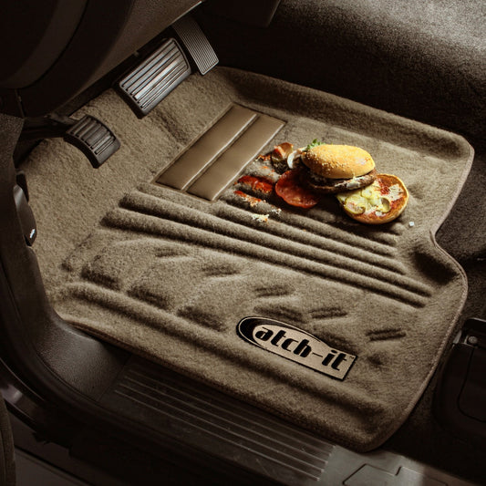 LUND 583124-T Lund 583124-T Tan Front Pair Catch-It Carpet Floor Mat