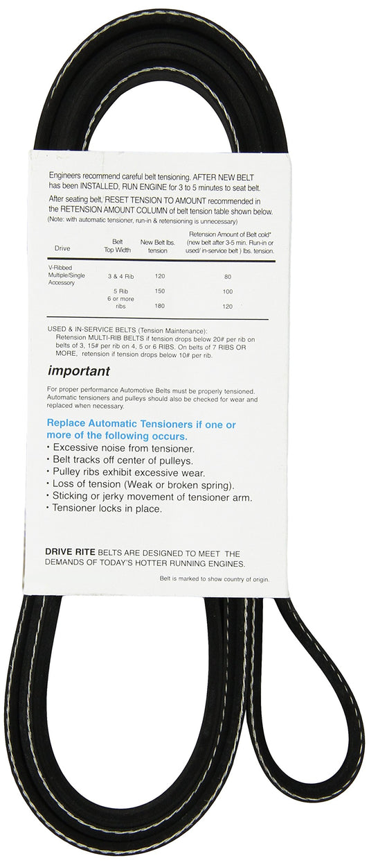 Dayco 5060880DR Serpentine Belt