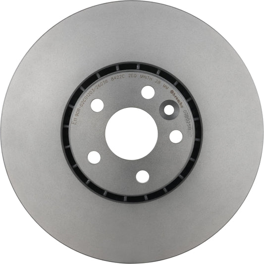 BREMBO 09B02511C02 Brembo 09.B025.11 UV Coated vented Front Brake Rotor VOLVO/VOLVO ASIA OE# 31277342