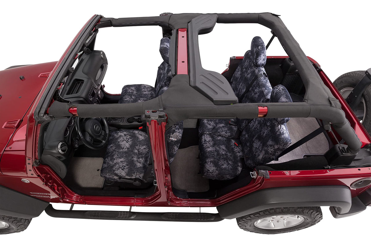COVERCRAFT SS3473PRBO COVERCRAFT SeatSaver Front Row Prym1 Blackout Camo Blackout Camo SS3473PRBO