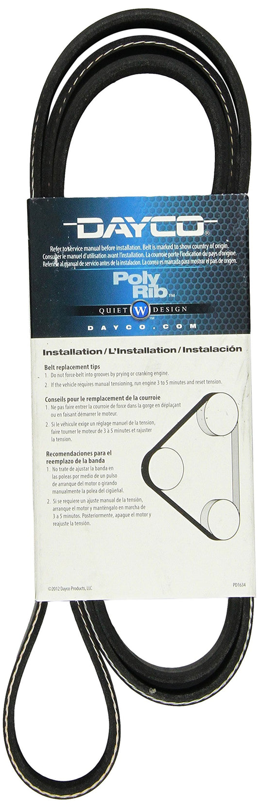 DAYCO 5070695 Dayco 5070695 Serpentine Belt