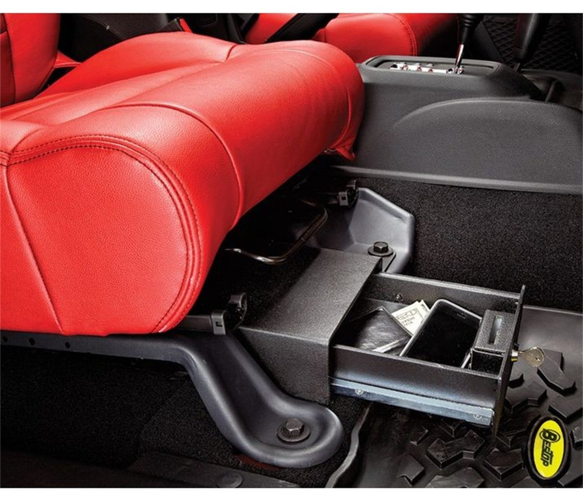 BESTOP 42642-01 Bestop Underseat Lock Box 4264201 for Jeep Wrangler JK 2007-2018