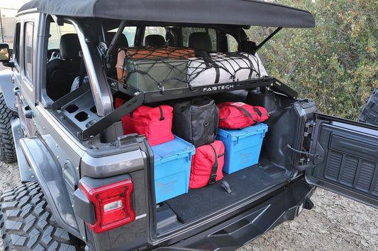 FABTECH FTS24211 Fabtech-FTS24211 Jeep Jl Cargo Rack, Black