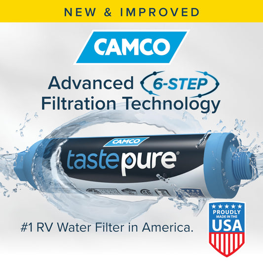 CAMCO 40013 Camco 40013 TastePURE KDF/Carbon Water Filter , Blue