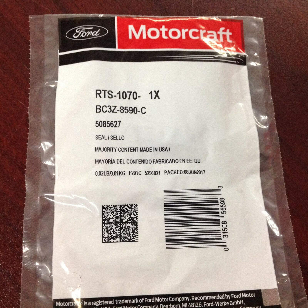Motorcraft RTS1070 SEAL