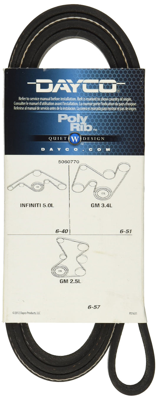 Dayco 5060770 BUICK/CHEV/INFINITI/OLDS/PONT 2.5