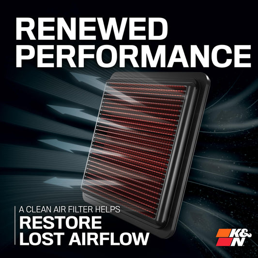 K&N FILTER 99-0621 K&N Air Filter Cleaner and Degreaser: Power Kleen; 32 Oz Trigger Spray; Restore Engine Air Filter Performance, 99-0621