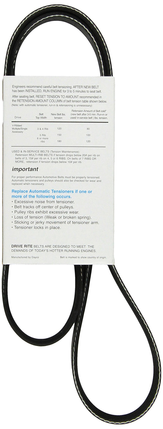 Dayco 5060495DR Serpentine Belt