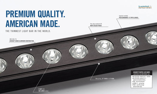 PUTCO 10006 Putco 10006 6" Luminix High Power LED Light Bar