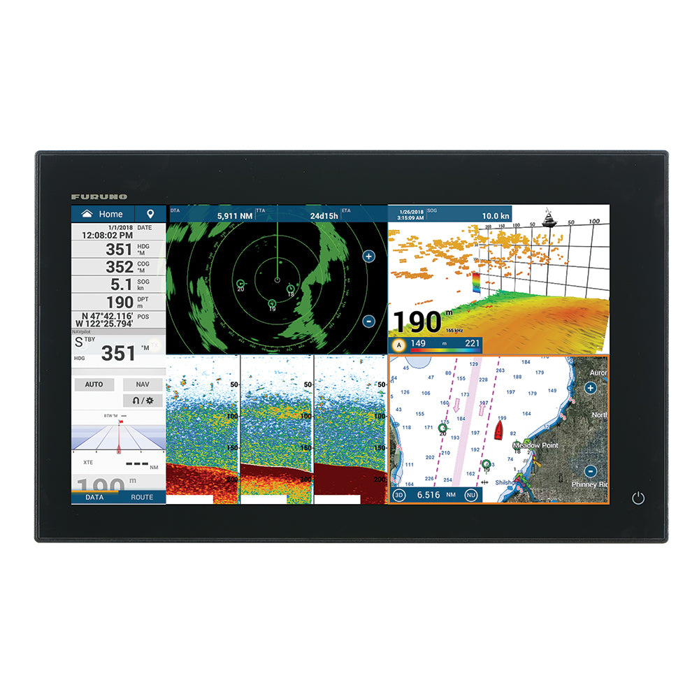 Furuno TZT16F Furuno NavNet TZtouch3 16" MFD w/1kW Dual Channel CHIRP™ Sounder & Internal GPS