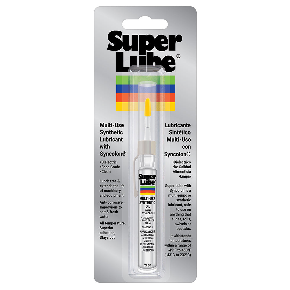 Super Lube 51010 Super Lube Precision Oiler Multi-Purpose Synthetic Oil - 7ml