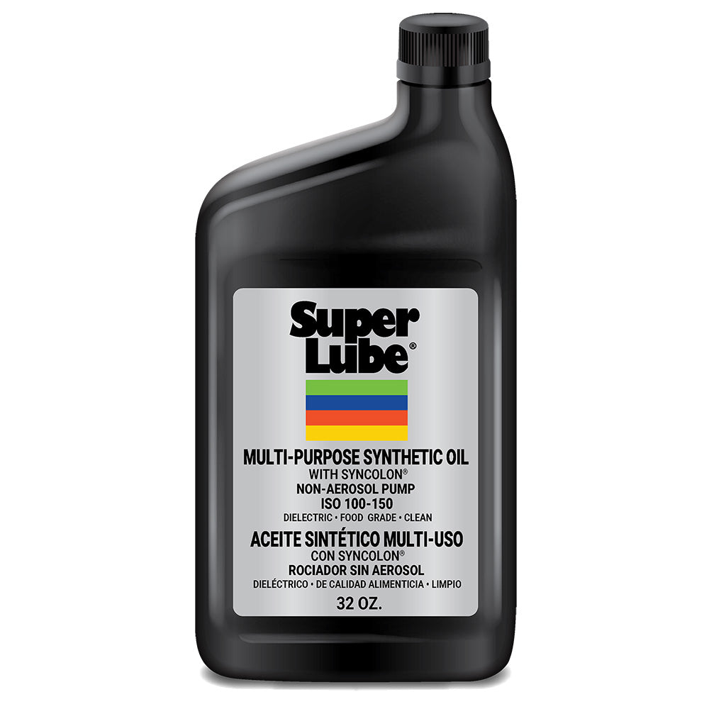 Super Lube 51600 Trigger Sprayer Super Lube Multi Purpose Non Aerosol Oil with PTFE 1 Quart. - Lot of 12
