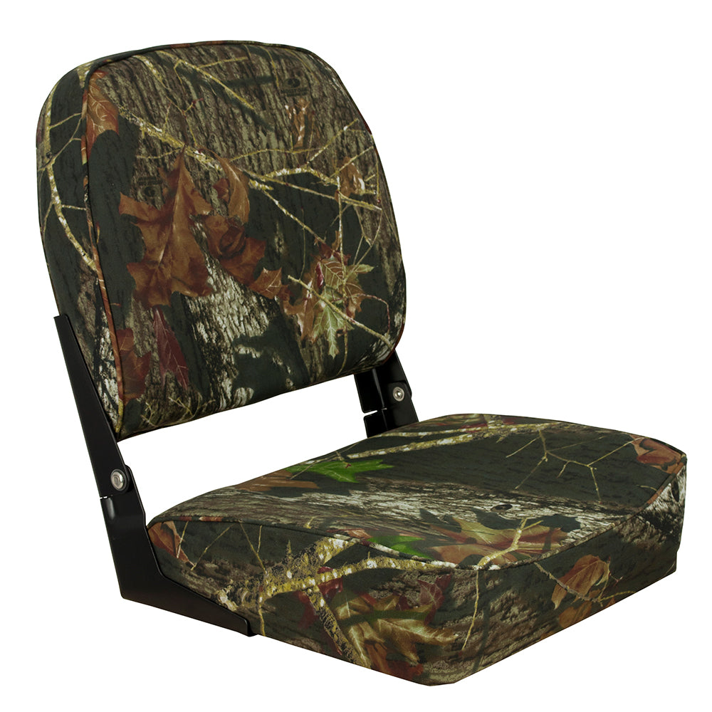 Springfield Marine 1040626 Springfield Economy Folding Seat - Mossy Oak Camo