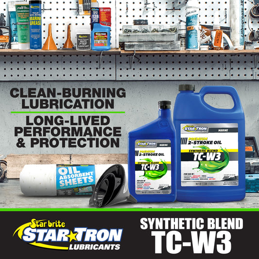 STAR BRITE 19200 Star Brite 19200; Tcw-3 Super Premium Outboard 2-stroke Oil Gallons Made by Star Brite
